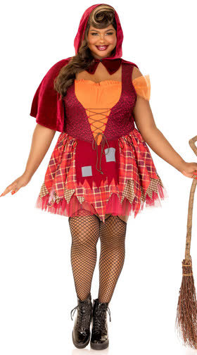 Plus Size Brainy Babe Costume Plus Size Mystery Detective Costume