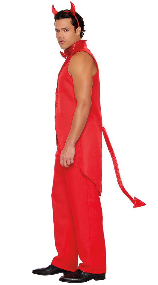 Devil Dude Costume, Men's Sexy Devil Costume - Yandy.com