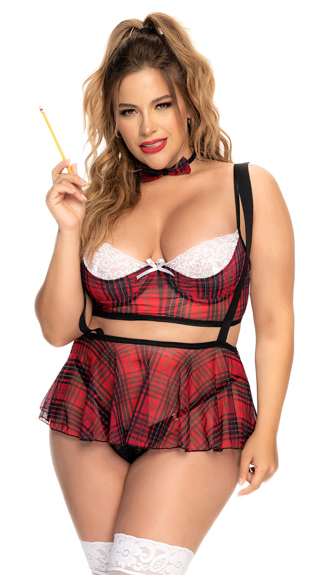 sexy lingerie for thick girls Plus Size Bold Desires Bra Set, plus size open cup bra set