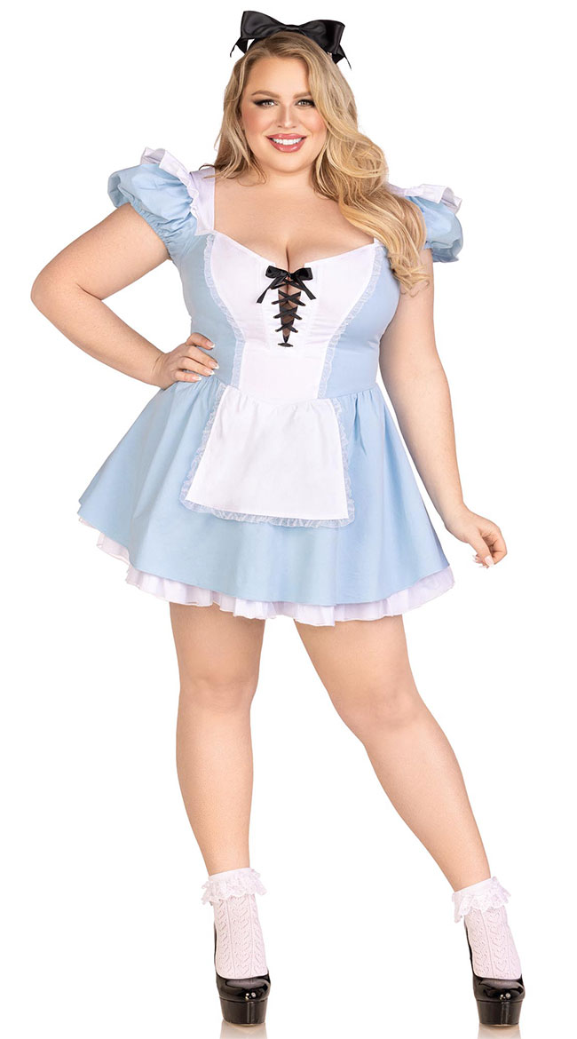 Plus Size Storybook Alice Costume Plus Size Sexy Alice Costume