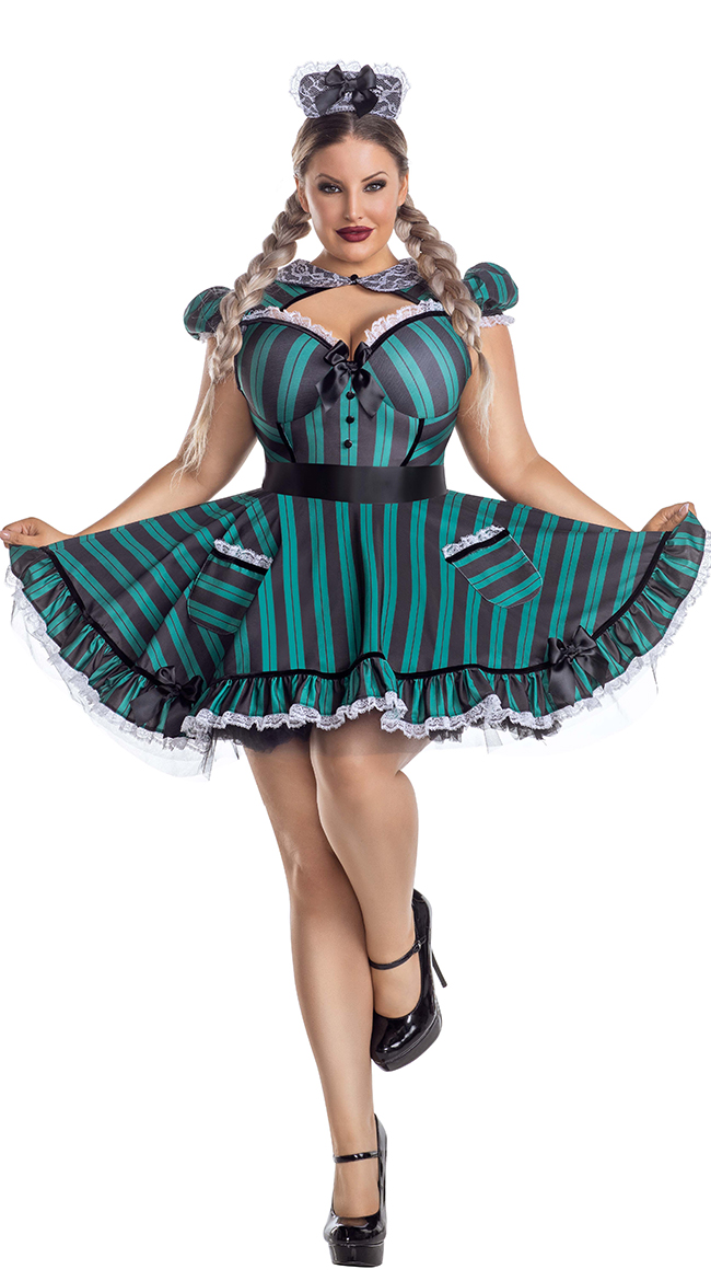 Plus Size Down the Chimney Honey Costume