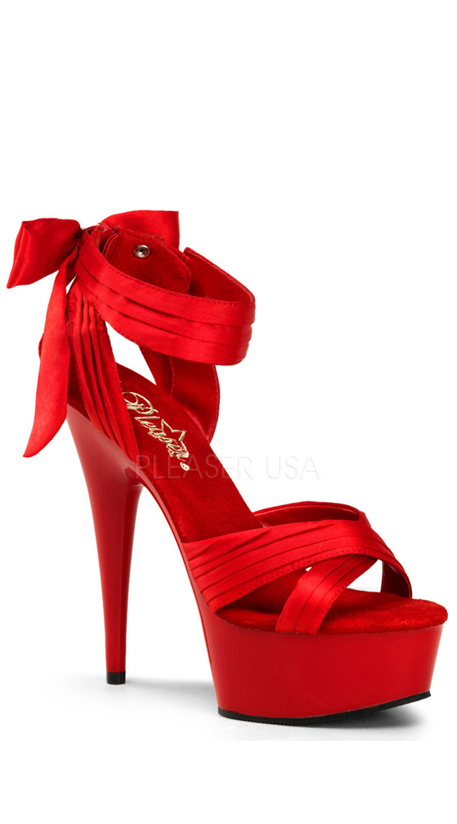 Strappy Seduction Platform Sandal
