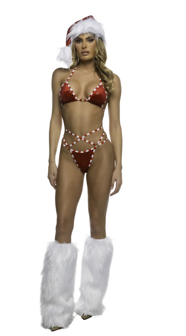 Holiday Candy Cutie Costume | Sexy Christmas Bikini | Yandy