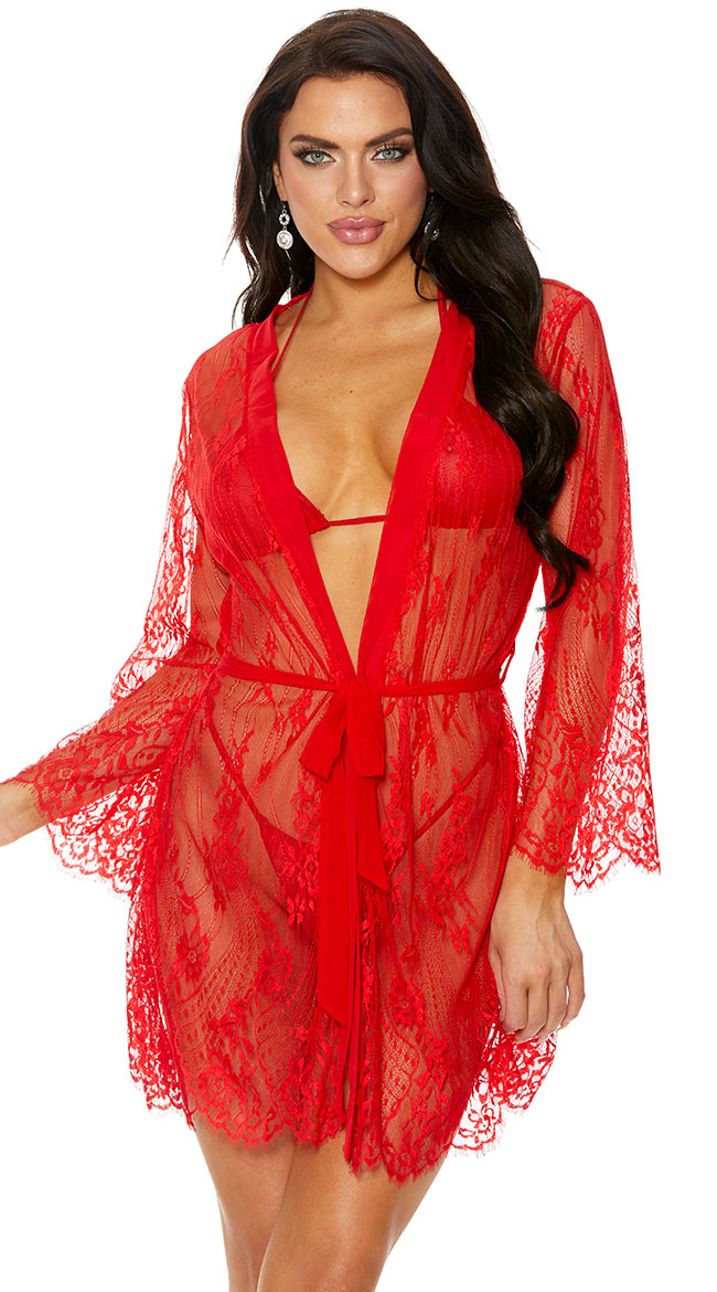 robe sexy lingerie Sexy Lingerie Luxury Floral Embroidery Stripper Clothes Exotic Lingerie  Sexy Underwear Bra and Panty Lingerie Set main image 0
