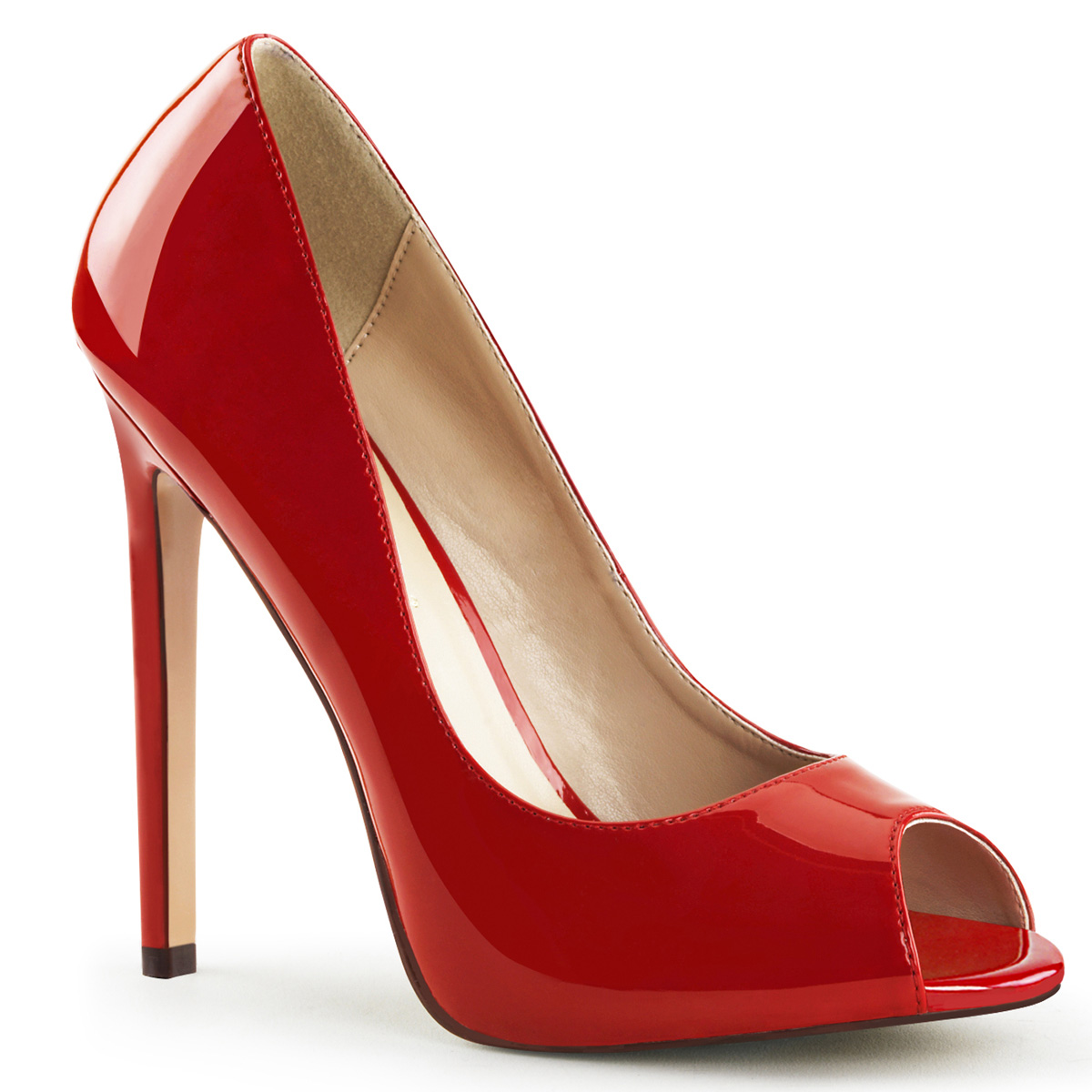 Secretarial Seduction Peep Toe Pump