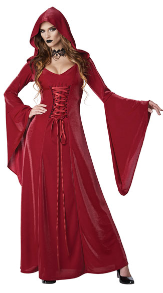 Sassy Sorceress Costume  - Red