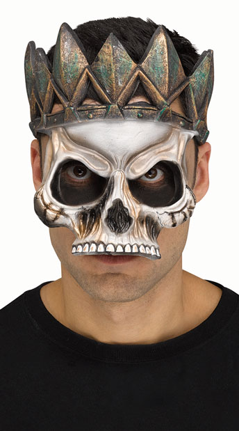 Skull King Crowned Mask - As Shown