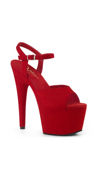 -  - Red Faux Suede/Red Faux Suede