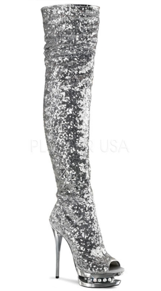 -  - Silver Sequins/Silver Chrome