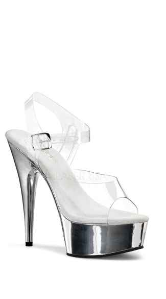 -  - Clear/Silver Chrome