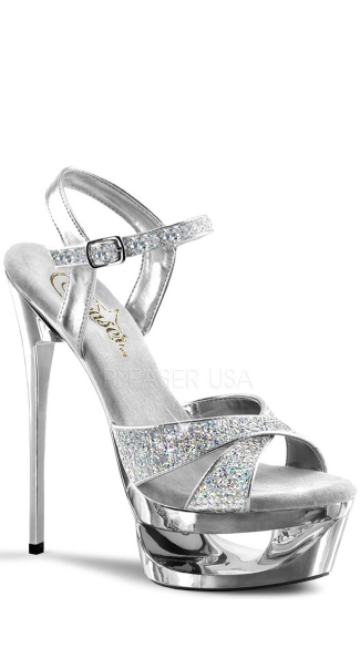 -  - Silver Multi Glitter/Silver Chrome