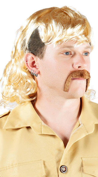Tiger King Joe Exotic Mullet Wig - Blond