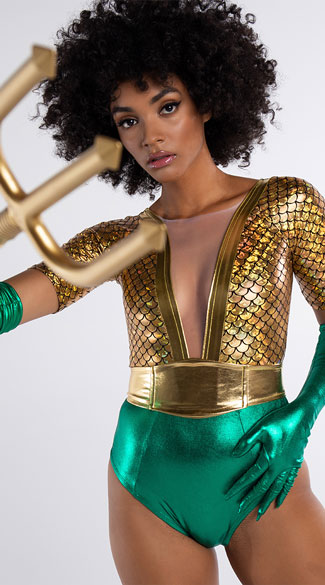 Atlantis Queen Costume - as shown