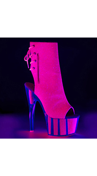 -  - Neon Pink Glitter/Neon Pink Glitter