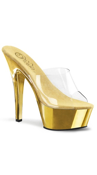 -  - Clear/Gold Chrome