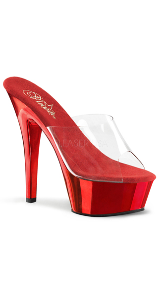 -  - Clear/Red Chrome