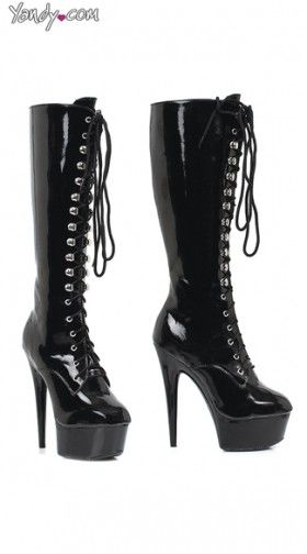 Lace Up Platform Boots