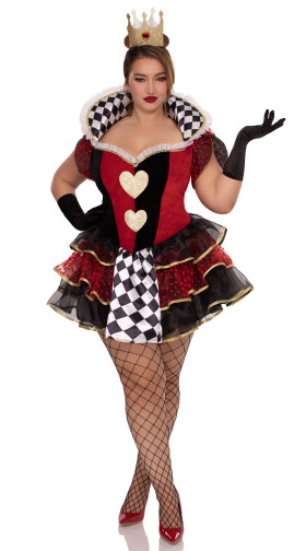 Plus Size Queen Of Hearts Costume