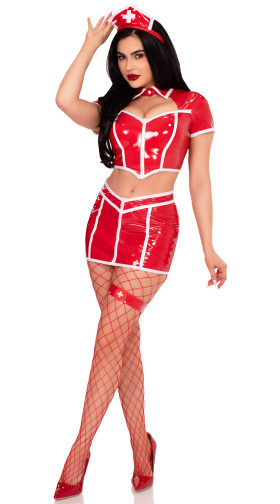 Red Alert Nurse Costume
