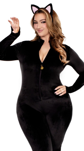 Plus Size Pretty Kitty Costume