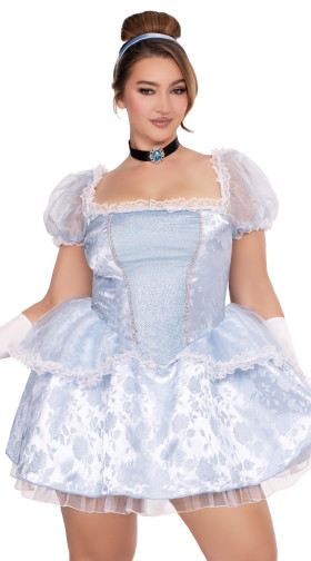 Plus Size Ballroom Babe Costume