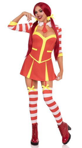 Ketchup Clown Costume