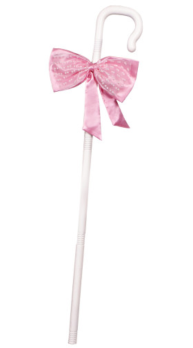 Detachable Shepherds Hook With Bow Accent