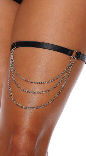 Leg Garter with Chains
