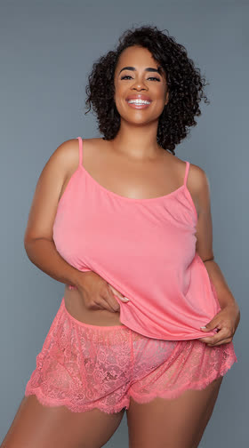 Plus Size Peyton Pajama Set