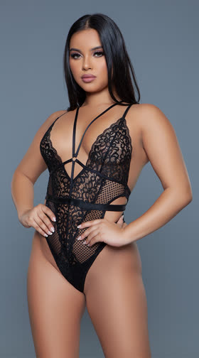 Elise Lace Teddy