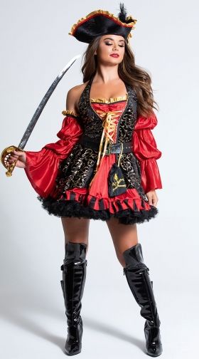 Sexy Pirate Costumes, Adult Pirate Costumes, Women's Pirate Halloween  Costumes