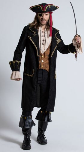 Men's Pirate Captain Costume