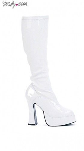 The Mistress Clear Platform Slide