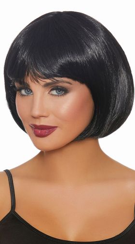 Short Black Bob Wig