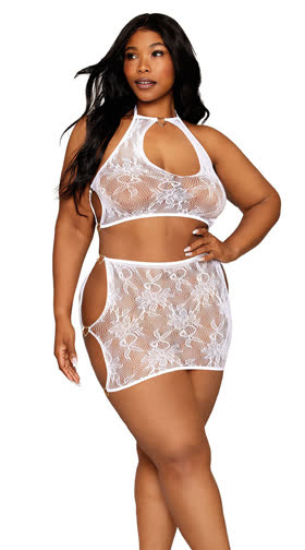 Plus Size Love Babe Bralette Set