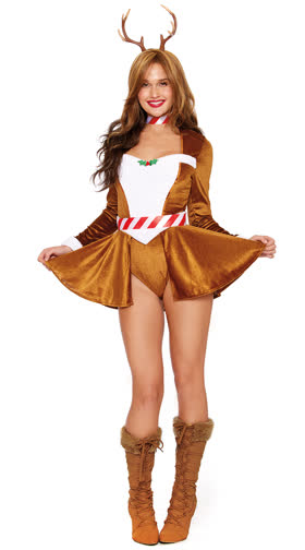 Santa's Vixen Reindeer Costume