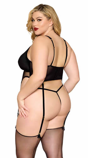 Queen Velvet Bustier & G-String