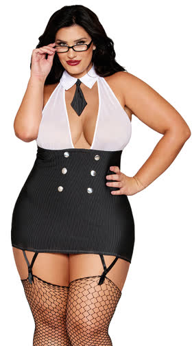 Plus Size Boss Babe Bedroom Costume