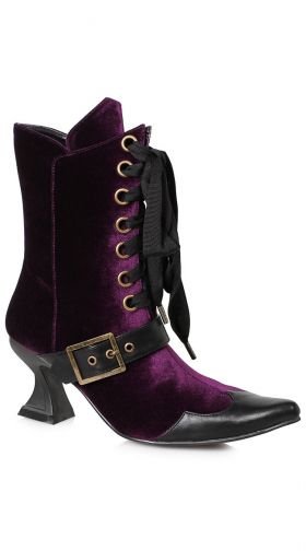 Velvet Witch Bootie