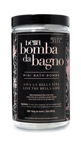 Bella Bomba Da Bagno Rose Bath Bomb