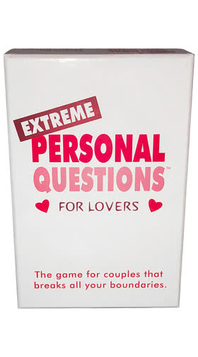 Extreme Personal Questions for Lovers Card Game