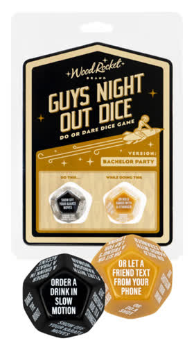 Guys Night Out Dice: Bachelor Party