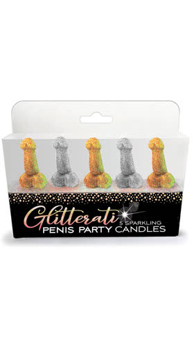 Glitterati Penis Party Candles