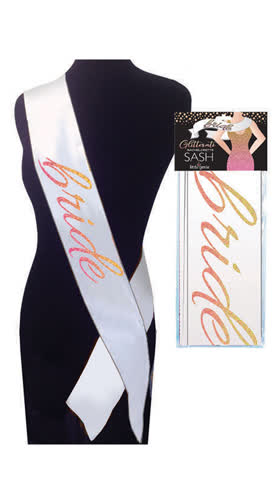 Glitterati Bride Sash
