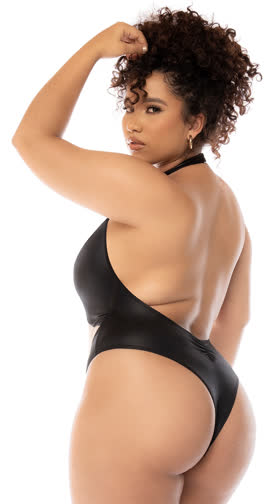 Plus Size Illusion Nude Teddy