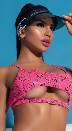 Craving Cobra Bikini Top