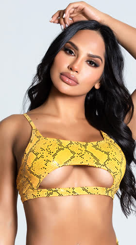 Craving Cobra Bikini Top