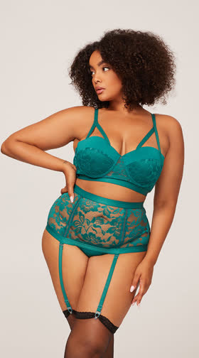 Plus Size Monique Bra Set