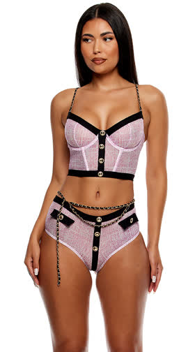Keep It Classy Bustier Set