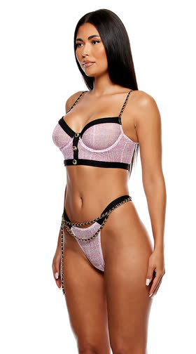 Keep It Classy Longline Bra Set